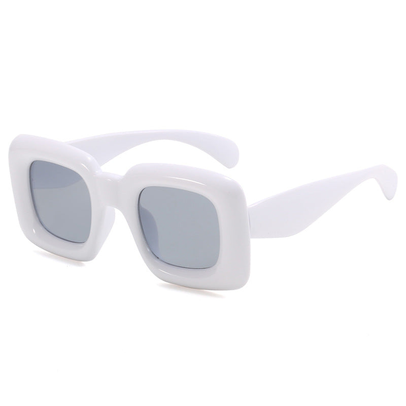 Wholesale Candy Color Children's Inflated Square Funny Sunglasses